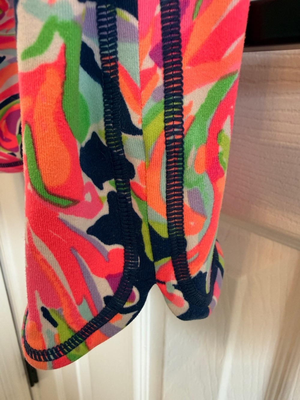Lilly Pulitzer Luxletic Gemma Weekender Cropped Leggings Sz XL - Picture 4 of 4
